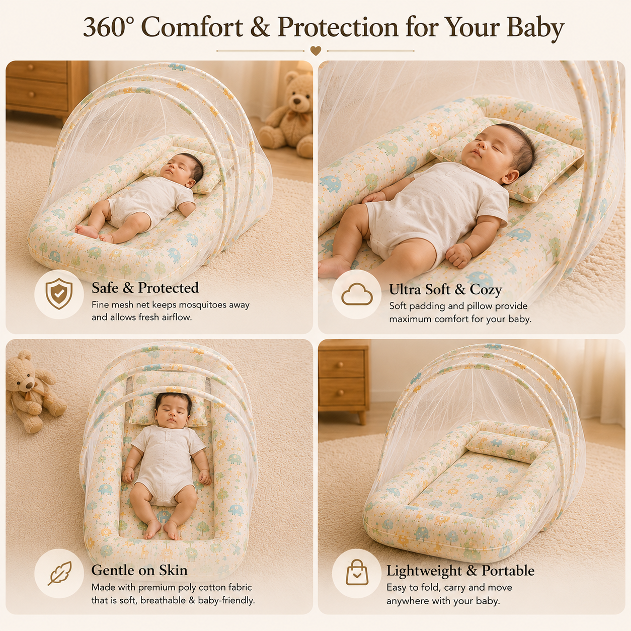 Baby Mosquito Net Bed™