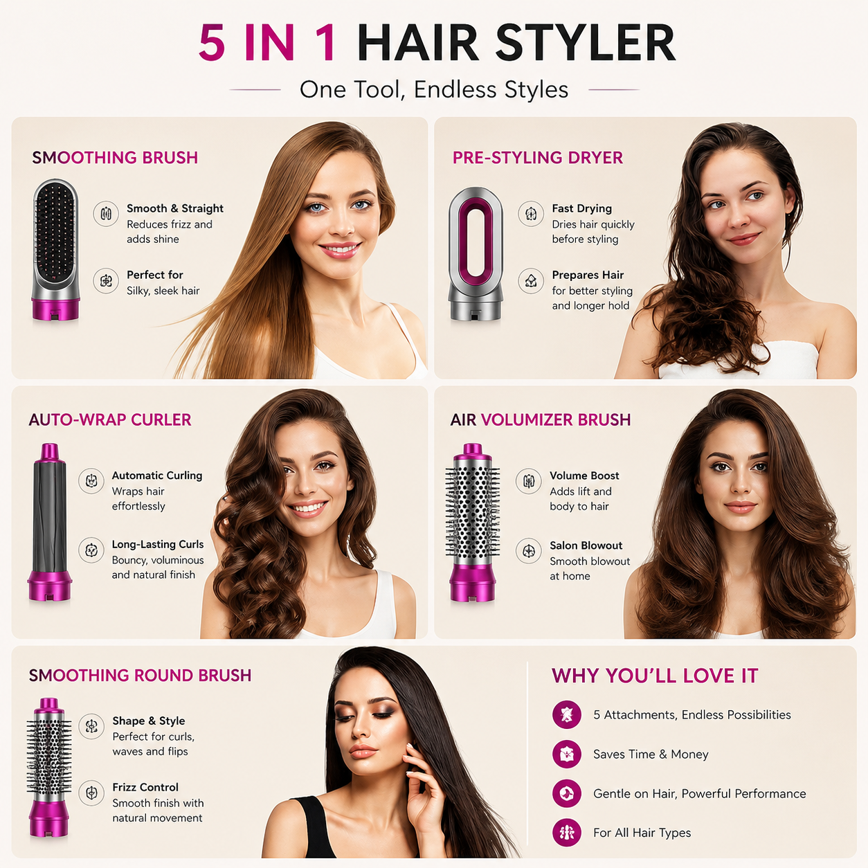5 in 1 HairstyleFlow Pro™