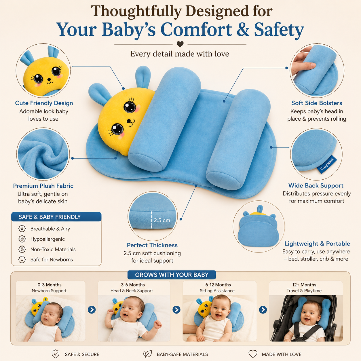 CozyNest Pillow™