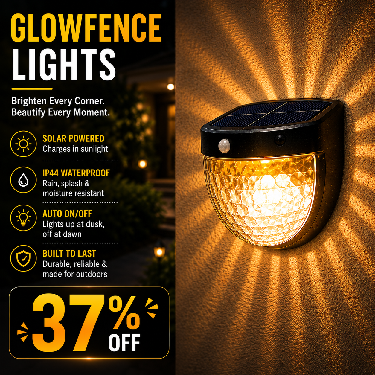 GlowFence Lights™