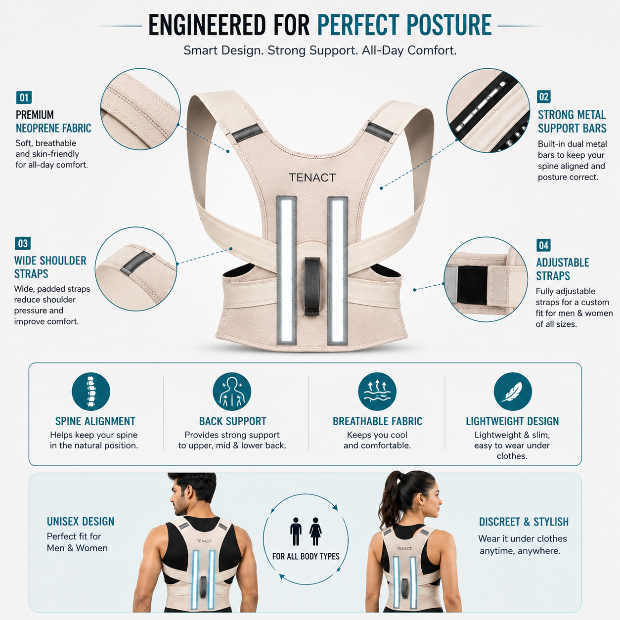 AlignFit Back Support™