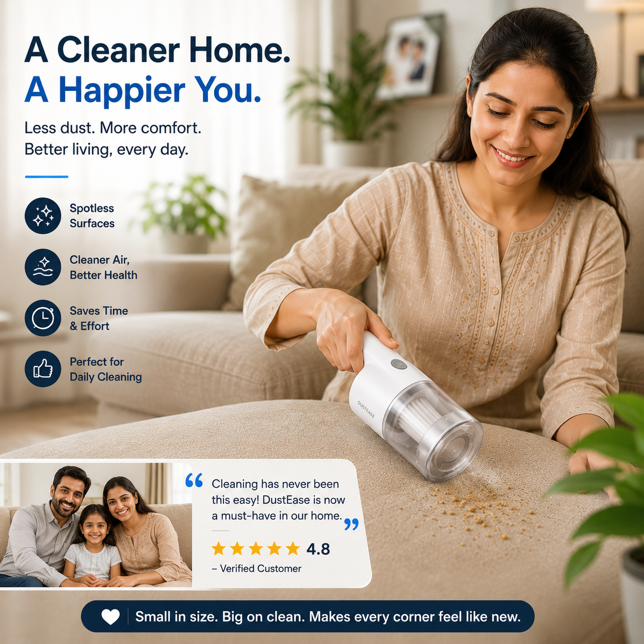 DustEase Cleaner™